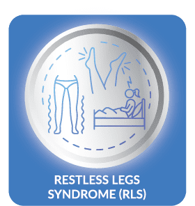 restless legs syndrome graphic