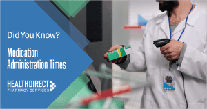 Did You Know? Medication Administration Times feature image