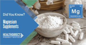 HealthDirect's Did You Know? Magnesium Supplements feature image